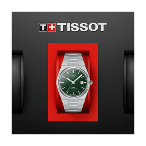 Orologio Tissot PRX Powermatic 80, quadrante verde